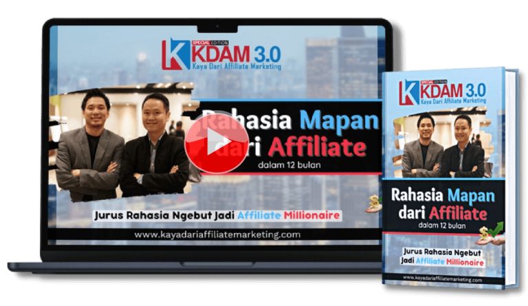 Download Video + eBook GRATIS Rahasia Mapan dari Affiliate Dalam 12 Bulan?